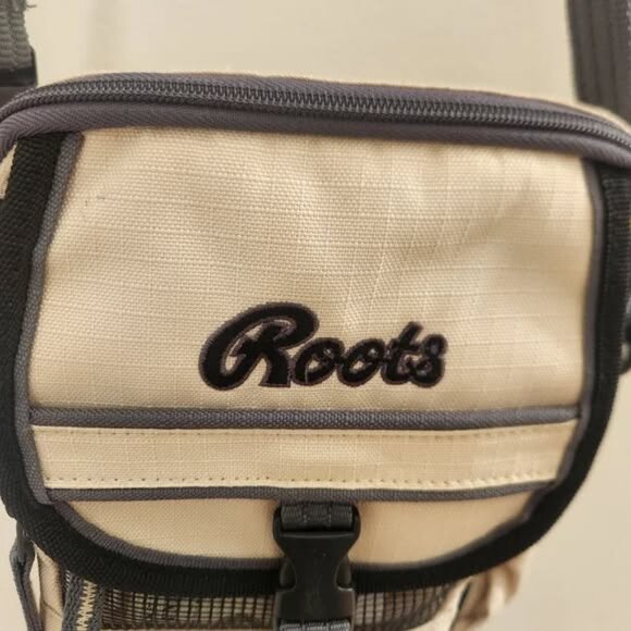 Vintage Roots Beige Crossbody Bag - Unisex - Picture 5 of 6